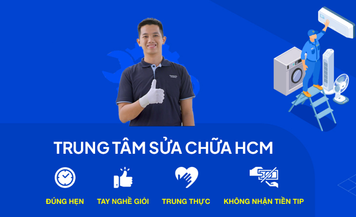 Sửa máy lạnh, bảo trì máy Lạnh Trung Tâm Điện Máy